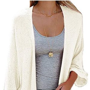 Waffle Knit Casual Sweater